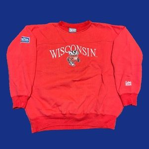 Vintage Wisconsin Badgers Crewneck Sweatshirt Men’s Size XL